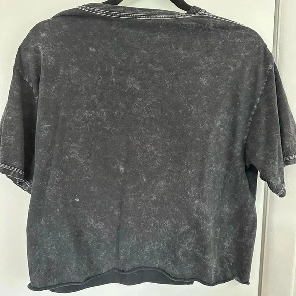2/$12 AC/DC Graphic Cropped Top - Picture 3 of 3